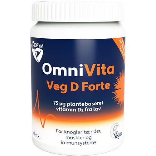 Billede af OmniVita Veg D Forte - 60 kapsler