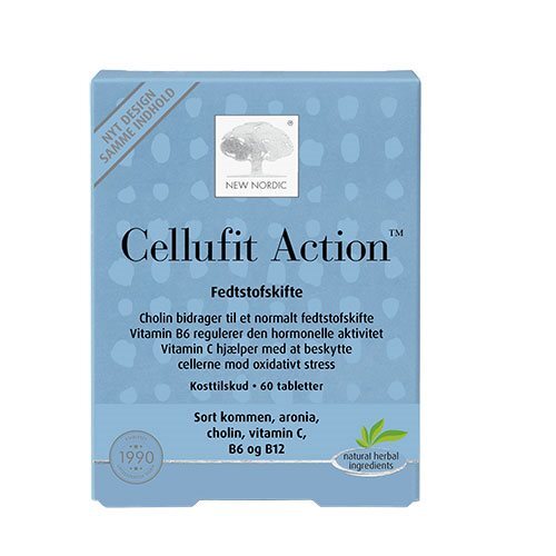 Se Cellufit Action - 60 tabletter hos Duft og Natur