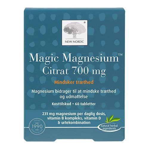 Billede af Magic Magnesium Citrat - 60 tabletter hos Duft og Natur