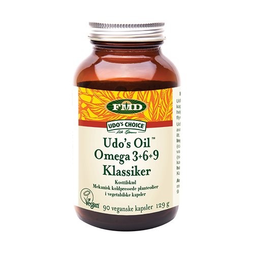 Udo´s Choice oil - 1000 mg. - 90 kapsler.