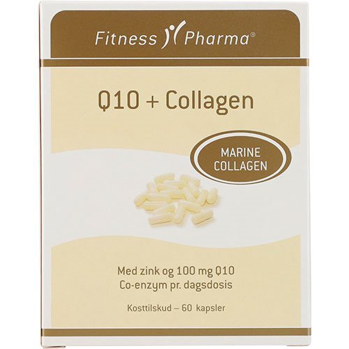 Billede af Q10+Collagen Fitness Pharma - 60 kapsler hos Duft og Natur