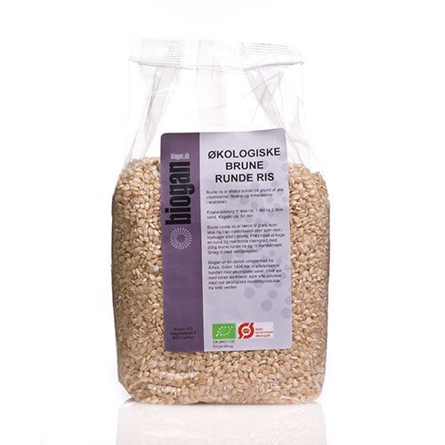 Se Brune ris runde Økologisk - 1 kg. hos Duft og Natur