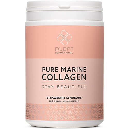 Billede af Pure Marine Collagen Strawberry Lemonade - 300 gram hos Duft og Natur