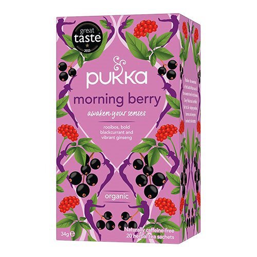 Se Pukka Morning Berry Te Ø (20 breve) hos Duft og Natur