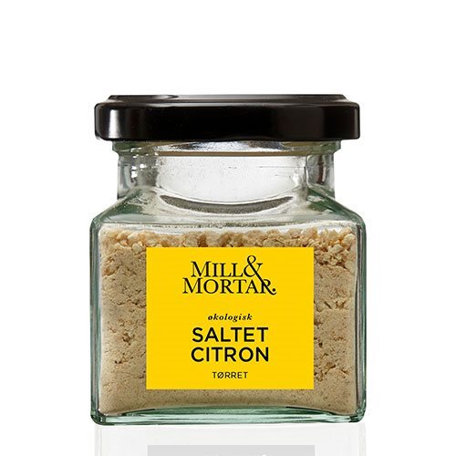 Billede af Saltet Citron Økologisk - 40 gram hos Duft og Natur