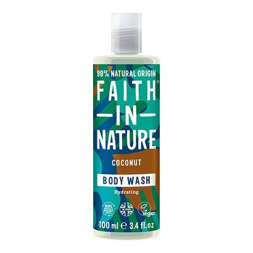 Se Faith In Nature Body Wash Kokos, 100ml hos Duft og Natur