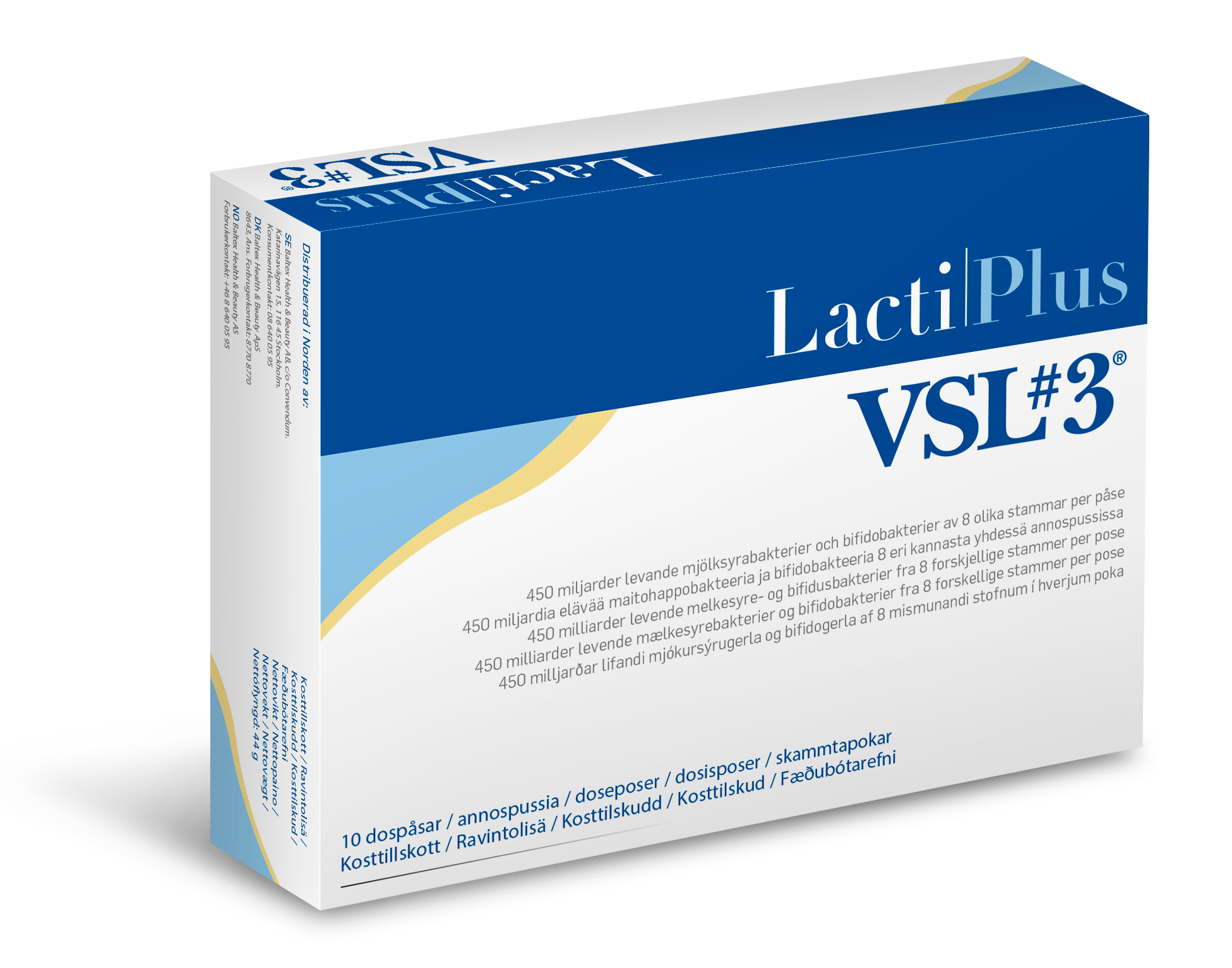 Billede af Lactiplus VSL3 - 10 breve