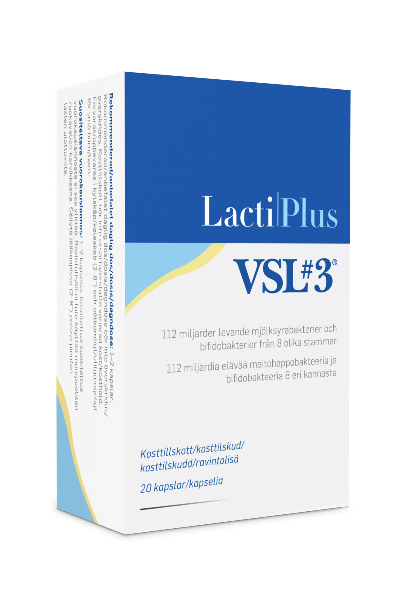 Billede af Lactiplus VSL3 kapsler - 20 kapsler
