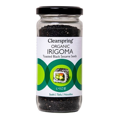 Billede af Irigoma ristede sorte sesamfrø Økologisk - 100 gram