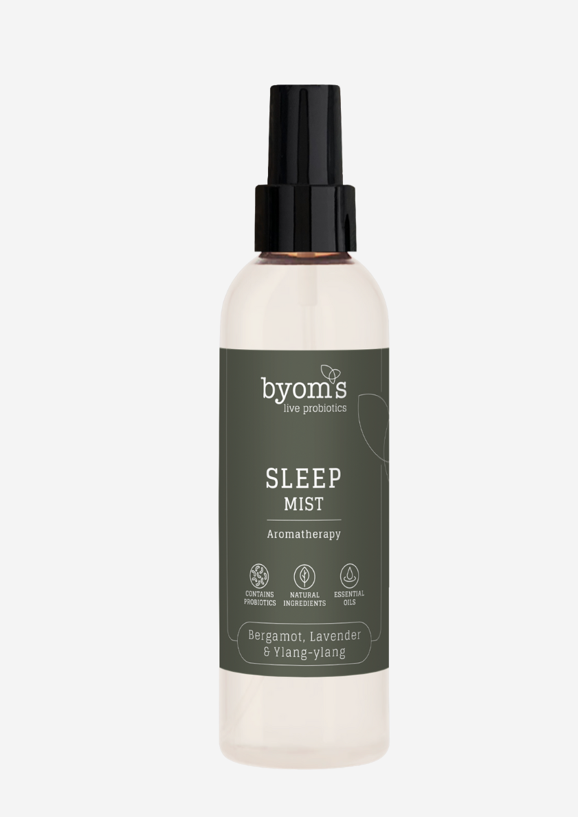 Billede af Byoms SLEEP MIST PROBIOTIC AROMA THERAPY Bergamot, Lavender & Ylang-ylang - 200 ml.