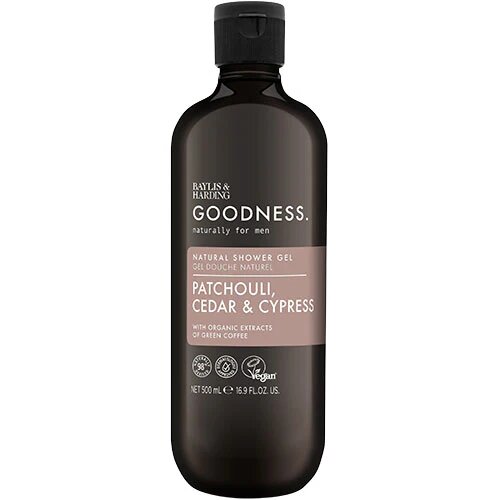 Baylis & Harding Men Patchouli, Cedar & Cypress Shower Gel - 500 ml.