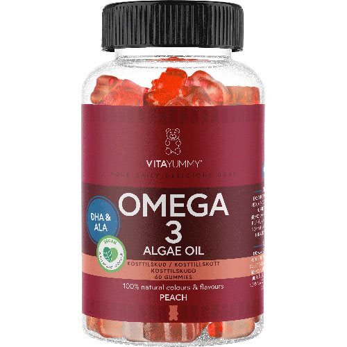 VitaYummy Omega 3 Peach - 60 gum