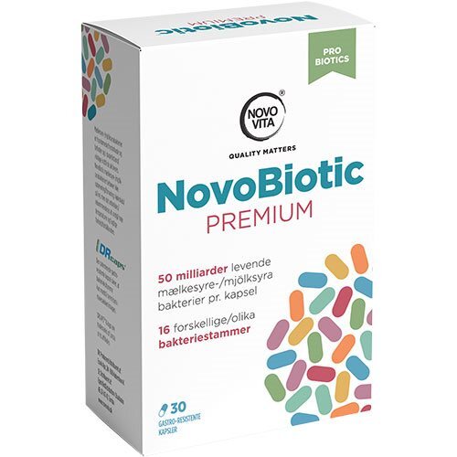 Novo Vita NovoBiotic Premium - 30 kapsler