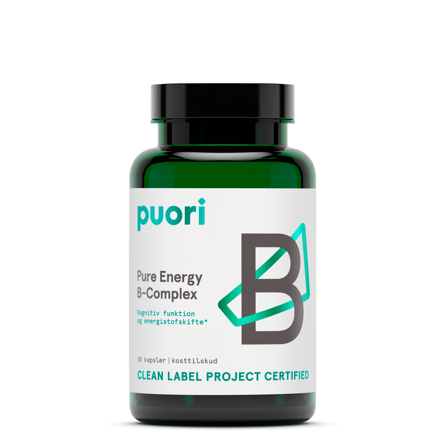 Puori Puori Pure Energy B-Complex - 60 kapsler