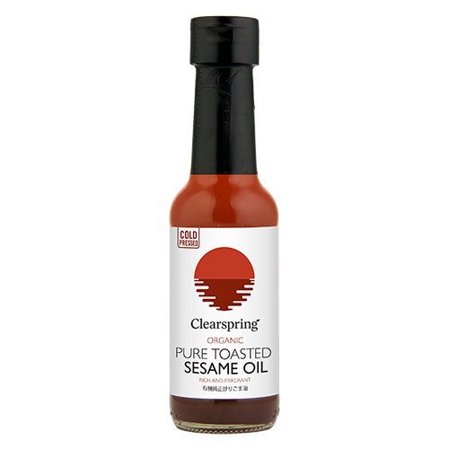Ristet sesamolie Økologisk - 150 ml - Clearspring