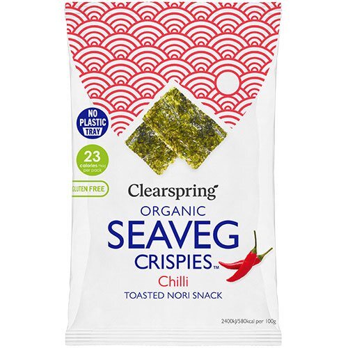 Tang chips Chili Ø (Seaveg) - 4 gram billede