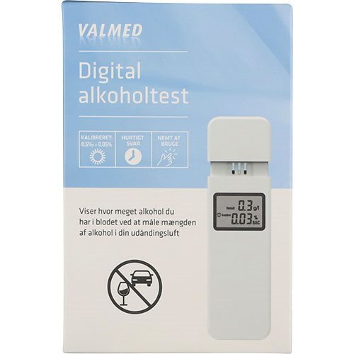 Hjemmetest - Valmed Digital Alkoholtest