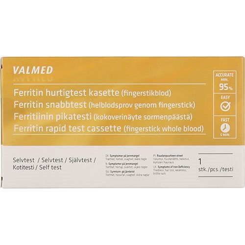 Valmed Ferritin Test 1 stk.