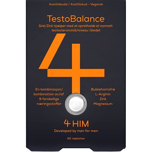 4HIM TestoBalance - 60 tabletter billede