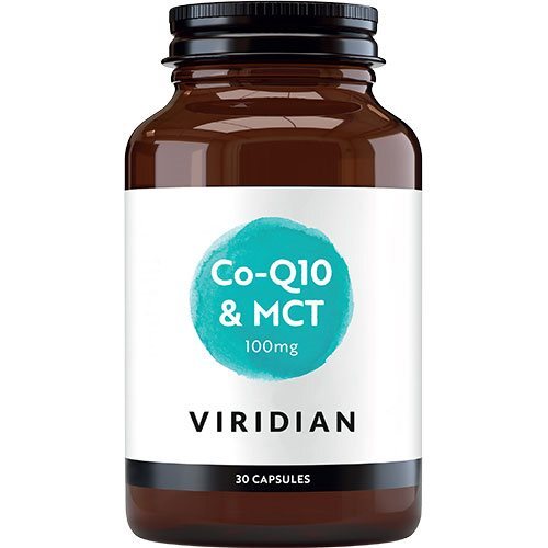 viridian Co-Q10 & MCT 100mg, 30kap.