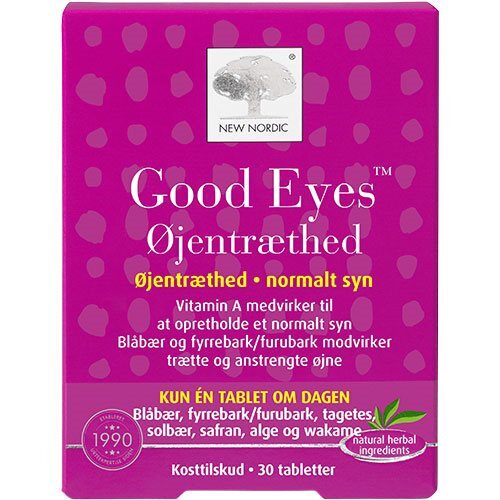 Good Eyes Øjentræthed - 30 tabletter billede