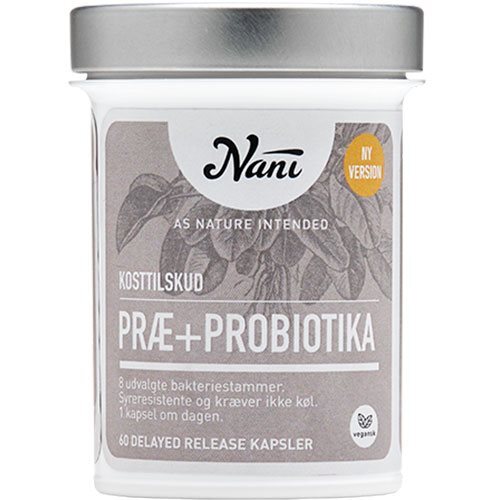 Nani - Præ+Probiotika - 60 kapsler