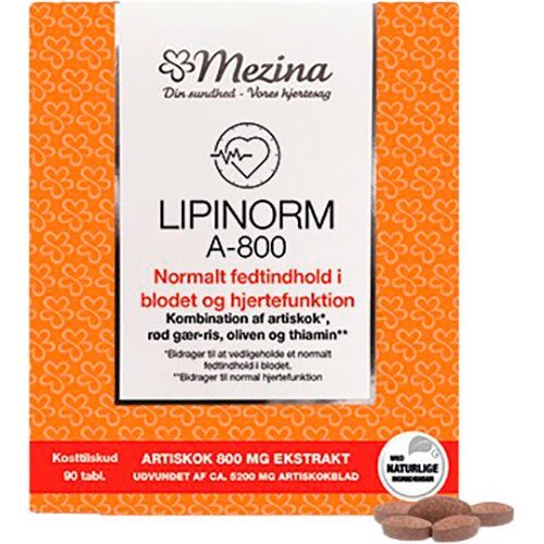 Mezina Lipinorm A-800 90 tabletter