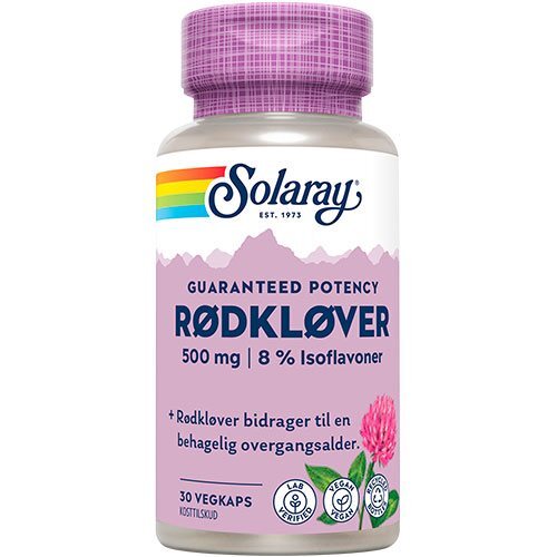 Solaray Rødkløver (30 kap) - Kosttilskud