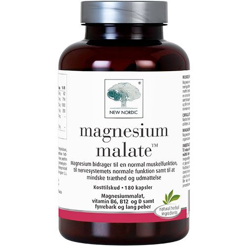 Magnesium Malate - 180 kapsler billede