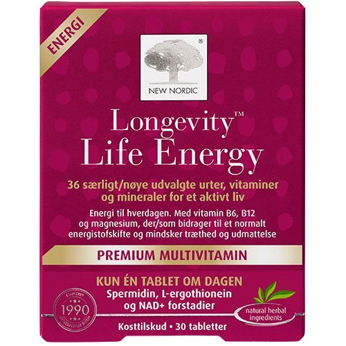 Longevity Life Energy - 30 tabletter billede