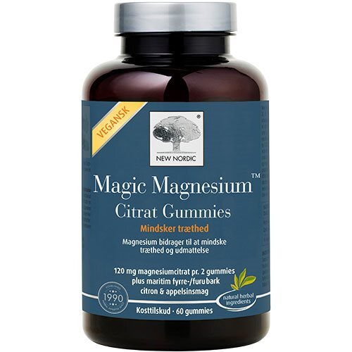 Magic Magnesium Glycinat - 180 tabletter billede