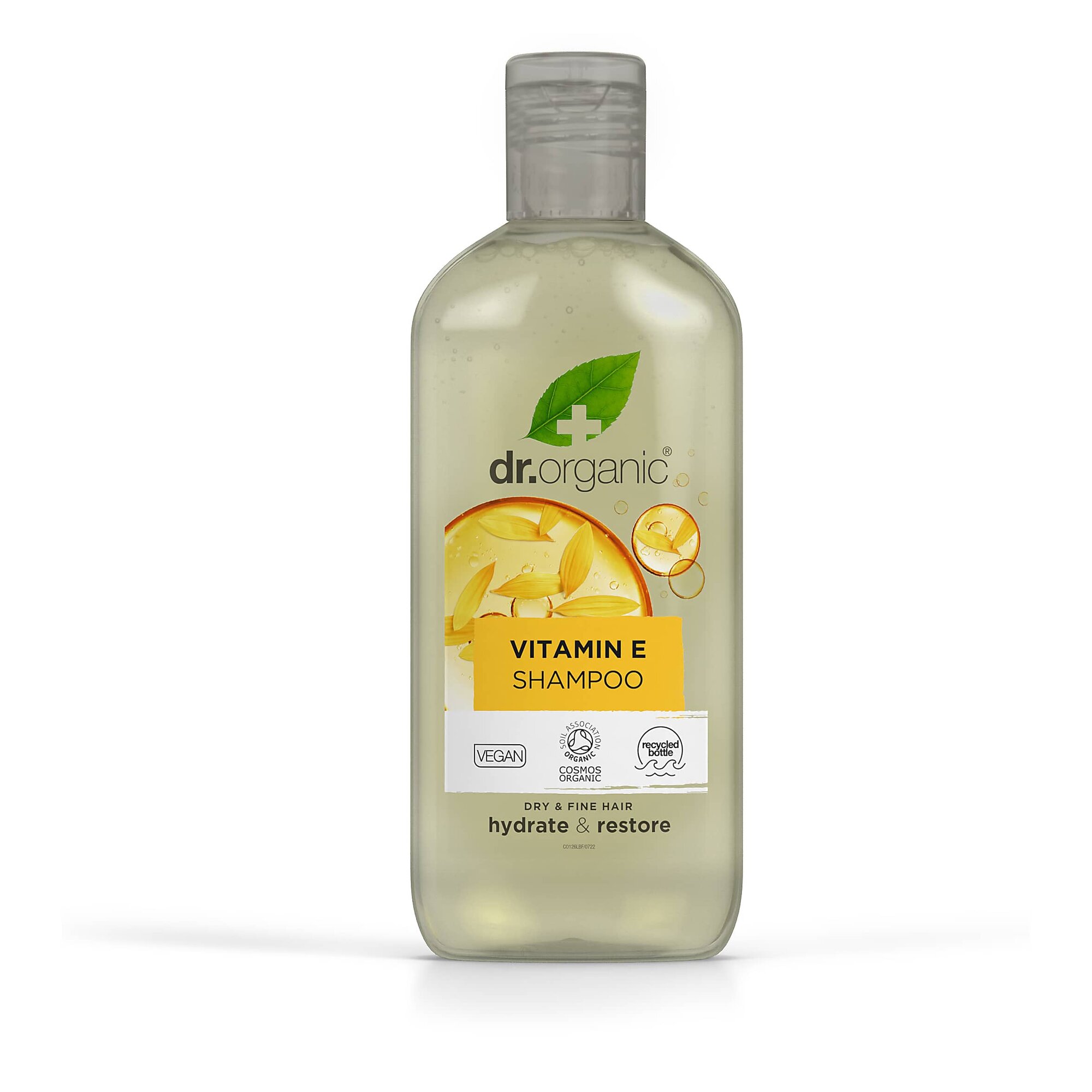 Dr. Organic Shampoo Vitamin E - 265 ml.