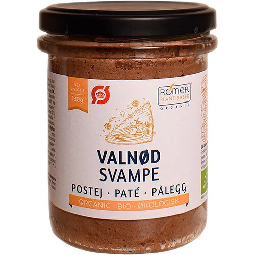 Valnød & Svampe Postej Økologisk - 180 gram