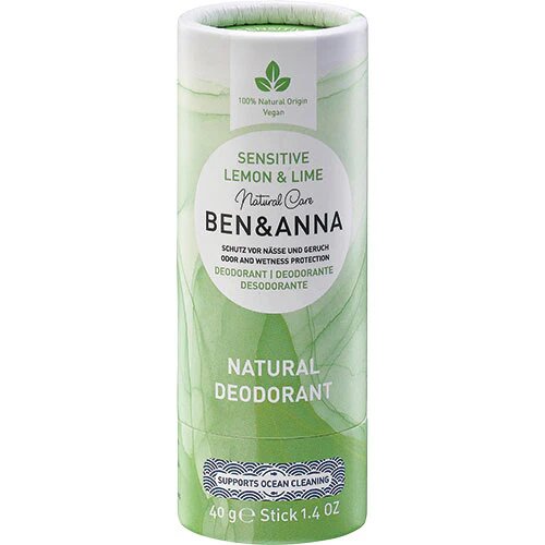 Ben & Anna Deodorant Sensitive Lemon & Lime  40 g