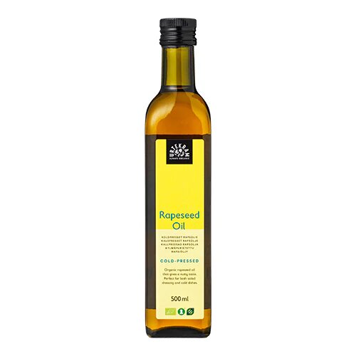 Rapsolie koldpresset Italien Økologisk- 500 ml - Urtekram