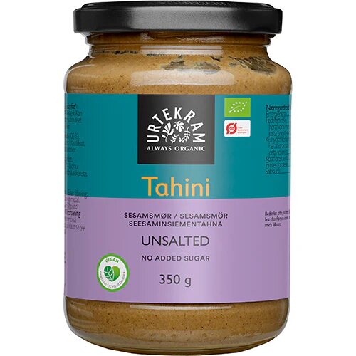 Tahin Uden Salt Økologisk - 350 gr - Urtekram