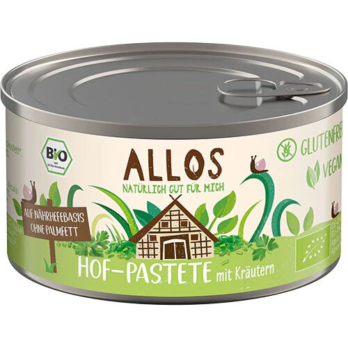 Smørepålæg Urter Økologisk - 125 gram - Allos
