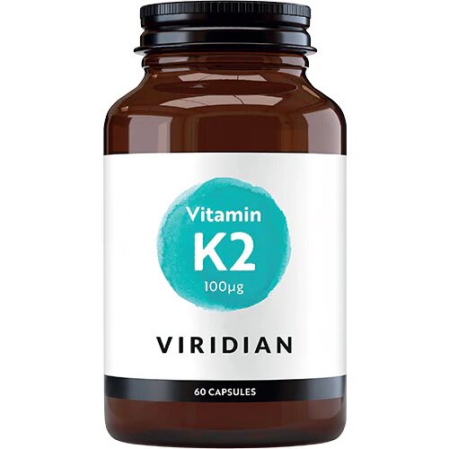 viridian Vitamin K2 100 μg, 60kap.