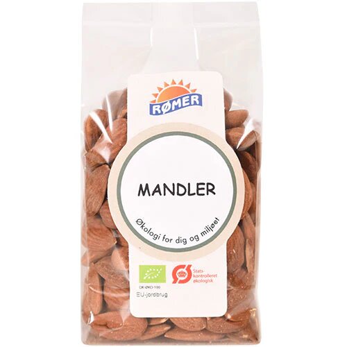 Mandler Økologisk - 200 gr - Rømer