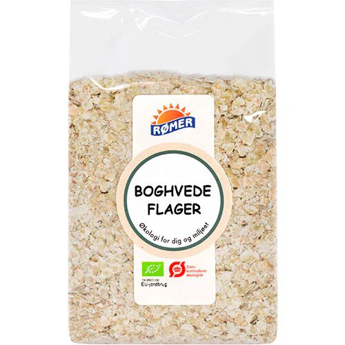 Boghvedeflager Økologisk - 500 gram - Rømer