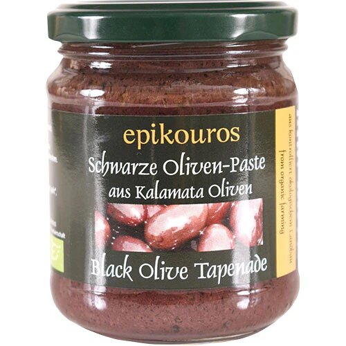 Oliven tapenade Sort Økologisk- 190 gr - Rømer