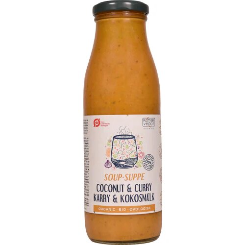 Suppe Karry & kokos Økologisk - 500 ml - Rømer