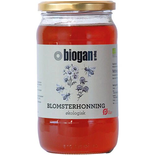 Blomster honning Økologisk - 1 kg - Biogan
