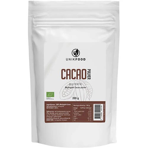 Cacao pulver Øko. - 200 gram