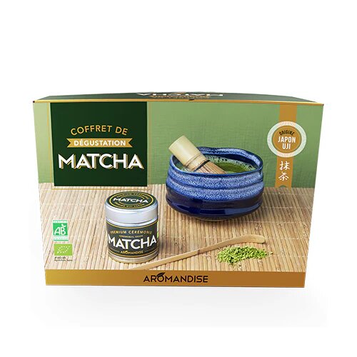 Matcha te sæt (skål,matcha,ske,piskeris, holder)Ø
