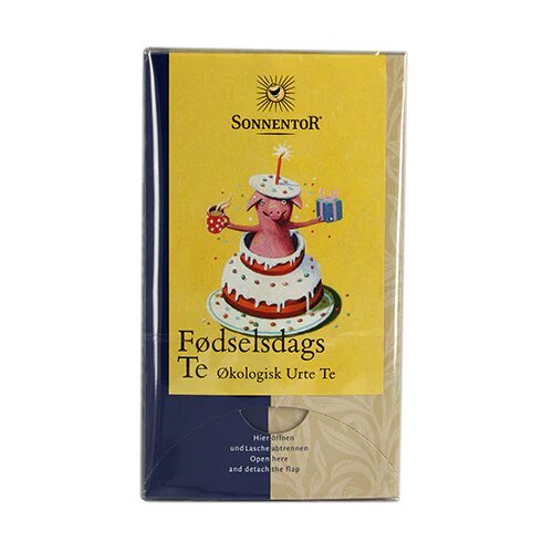 Fødselsdags te Ø Sonnentor - 18 breve