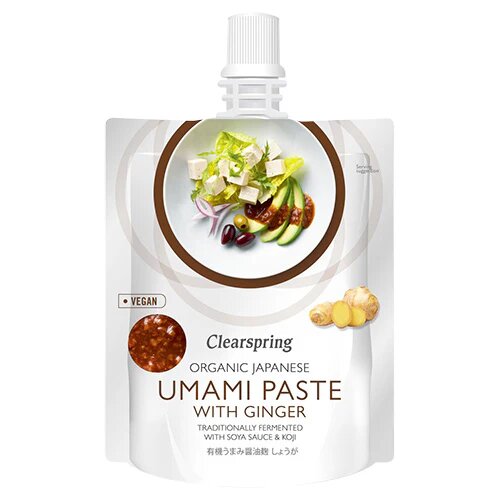 Japansk umami paste m ingefær Økologisk - 150 gram - Clearspring