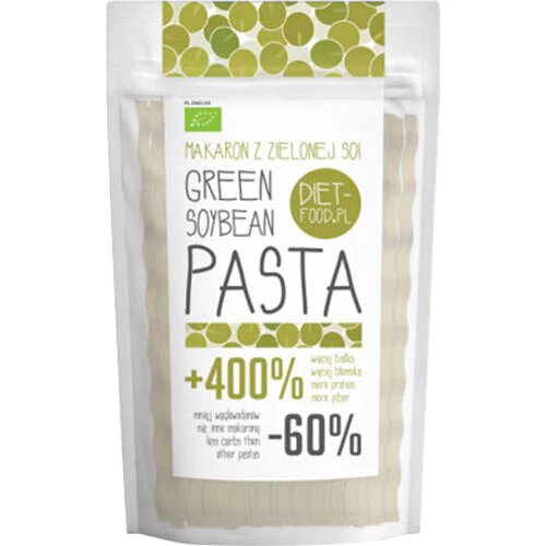 Soja fettuccine grøn Øko. - 200 gram