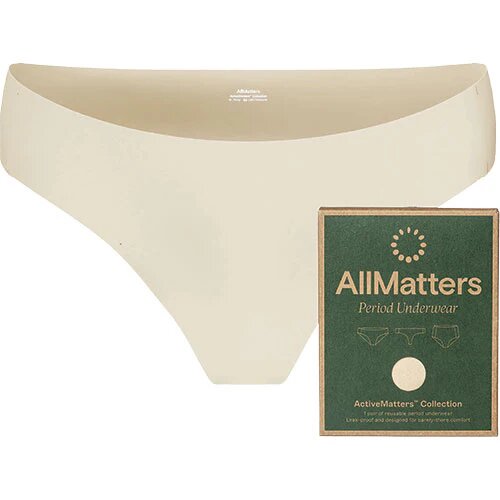 AllMatters Active G-streng Beige XS billede