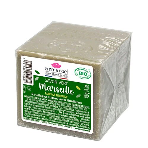 Oliven sæbeblok Marseille - 400 gram